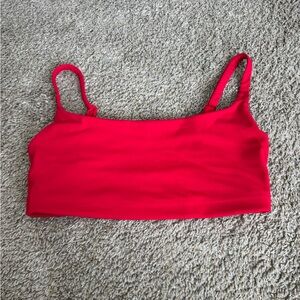 Vitality Scoop Bra / Cherry Red / Small